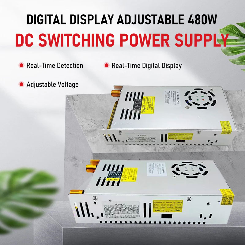 Switching Dc Power Supply 300V 1A - Alimentazione di commutazione regolabile con display